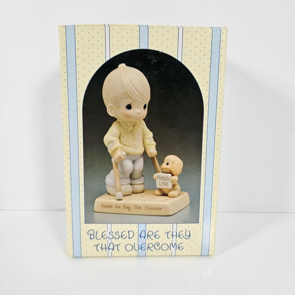 Precious Moments Blessed Are They That Overcome Figurine 115479 1988 Limited Ed